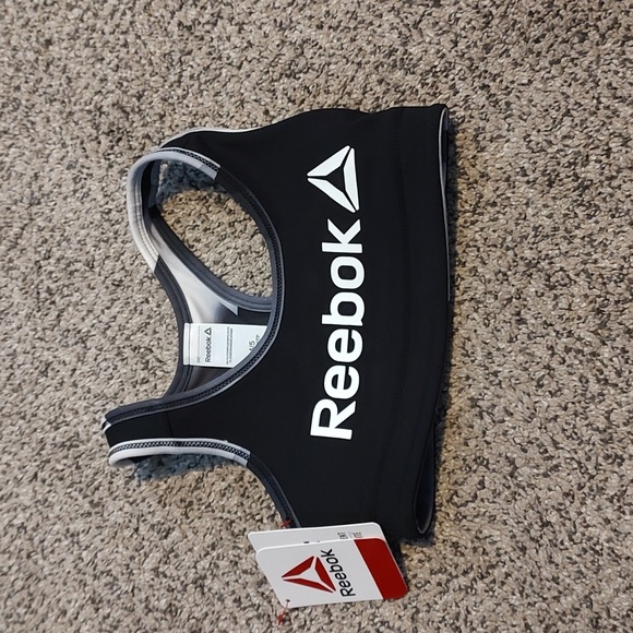 NWT Girls Reebok Reversible Sports Bra - Picture 1 of 4